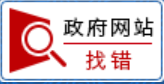 政府网站找错